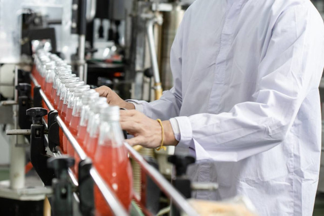 小ロットの生産をしている様子